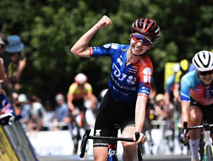 Tour Down Under Cecilie Uttrup Ludwig s'impose à Stirling