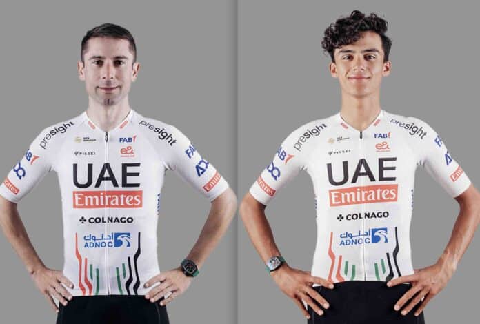 Tour Down Under UAE Team Emirates avec Diego Ulissi et Isaac del Toro
