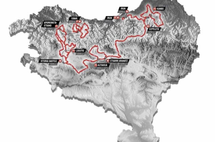 Tour du Pays-Basque 2024 parcours détaillé