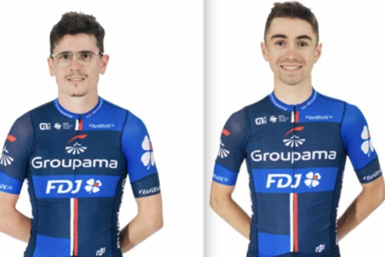 Classic Var : La Groupama-FDJ avec David Gaudu et Lenny Martinez