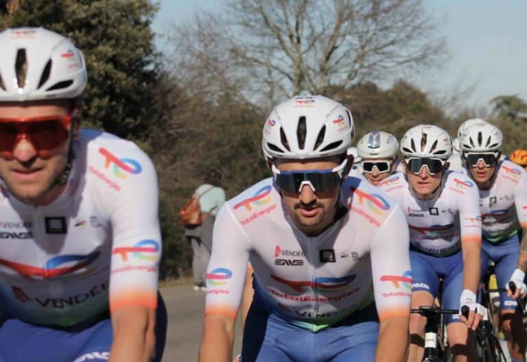 Paris-Nice : Les 7 coureurs TotalEnergies au départ des Mureaux