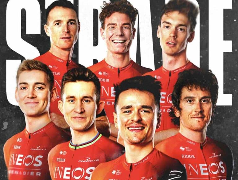 Strade Bianche : INEOS Grenadiers avec Thomas Pidcock