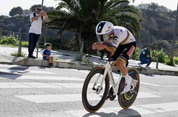 Tour d'Algarve Remco Evenepoel logique vainqueur du chrono