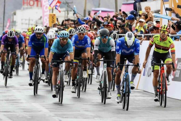 Tour de Colombien étape 1 victoire au sprint de Fernando Gaviria