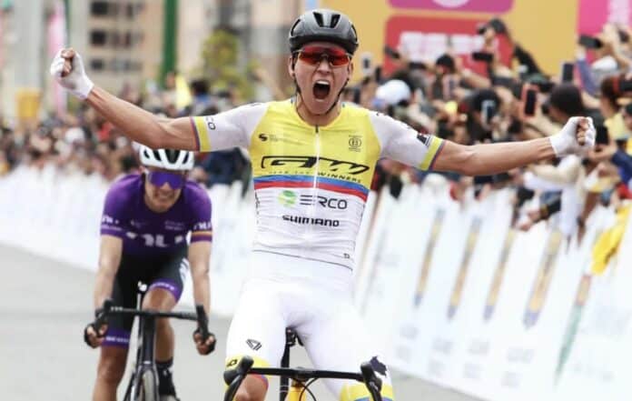 Tour de Colombie étape 3 victoire d'Alejandro Osorio à Tnja