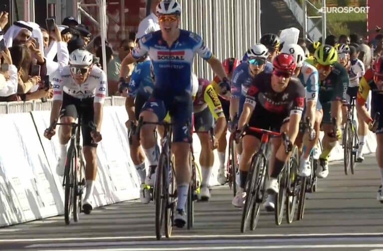 UAE Tour 2024, étape 1 : Victoire au sprint de Tim Merlier