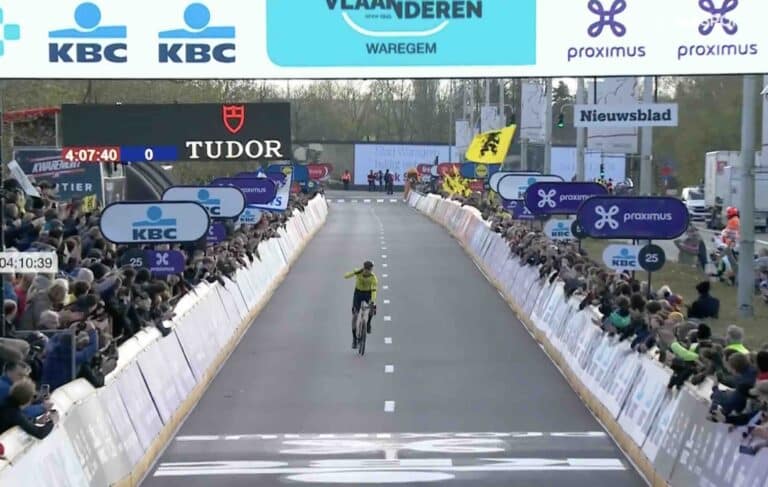 A Travers la Flandre 2024 : Victoire de l’Américain Matteo Jorgenson