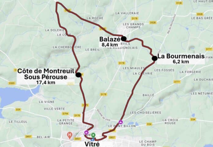 Route Adélie 2024 parcours détaillé