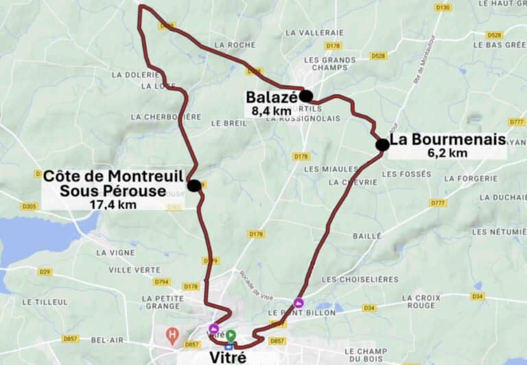 Route Adélie 2024 : Parcours détaillé