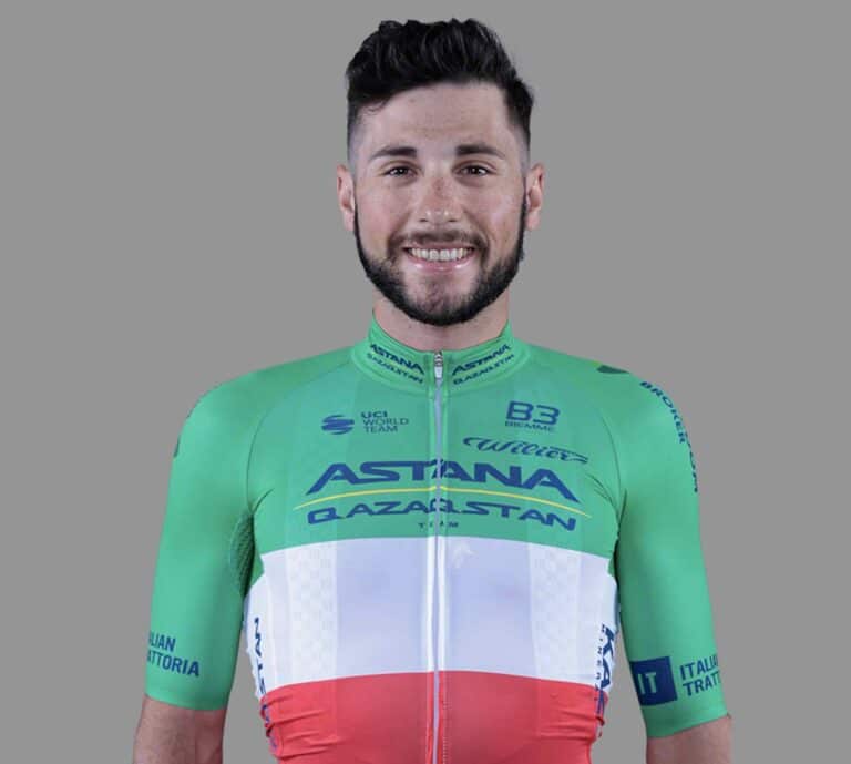 Strade Bianche : Astana Qazaqstan avec son champion d’Italie, Simone Velasco