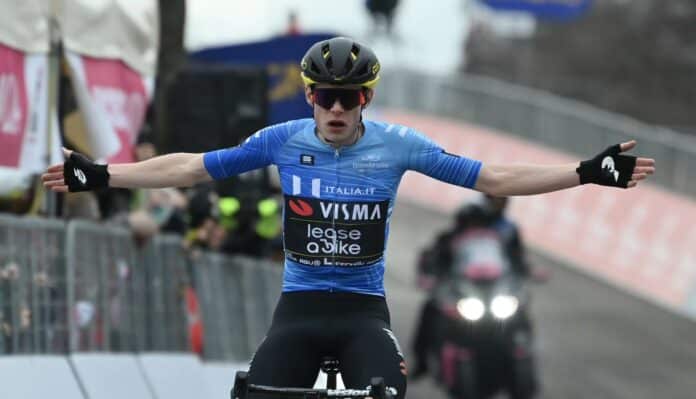 Tirreno Adriatico 2024 Jonas Vingegaard vainqueur au sommet du Monte Petrano