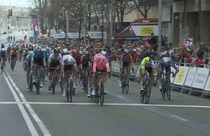 Tour de Catalogne 2024 étape 4 victoire au sprint de Marijn van den Berg