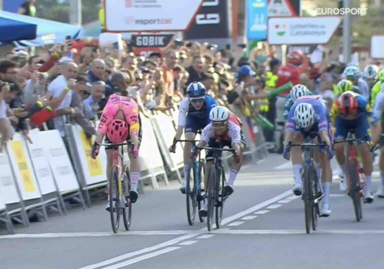 Tour de Catalogne 2024, étape 5 : Victoire au sprint d’Axel Laurance !