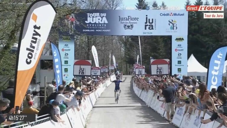 David Gaudu s’adjuge le Tour du Jura Cycliste 2024