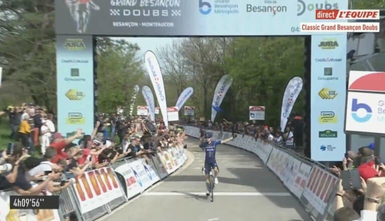 Lenny Martinez vainqueur logique de la Classic Grand Besançon Doubs 2024