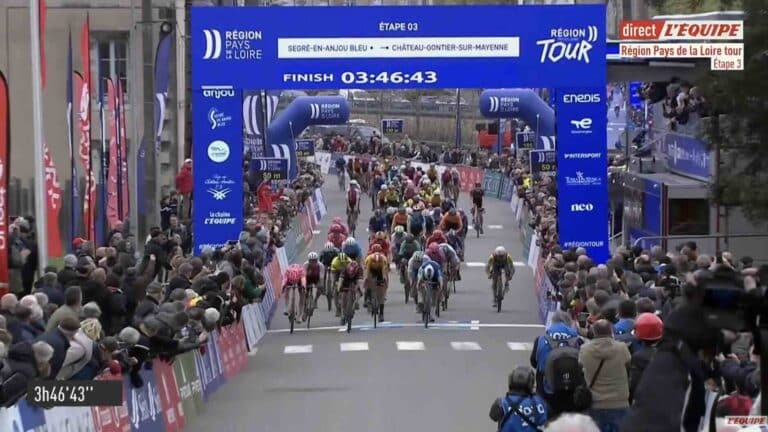 Région Pays de la Loire Tour : Victoire au sprint pour Alberto Dainese