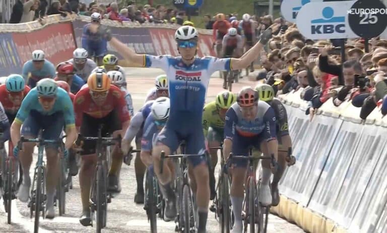Tim Merlier inscrit à son nom au palmarès du GP de l’Escaut