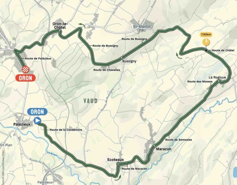 Tour de Romandie 2024, étape 3 : Profil et favoris