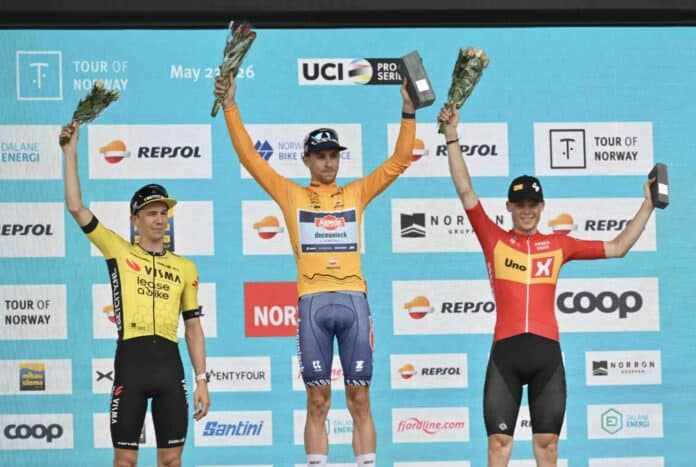 Axel Laurance vainqueur final du Tour de Norvège Alexander Kristoff lauréat de la dernière étape