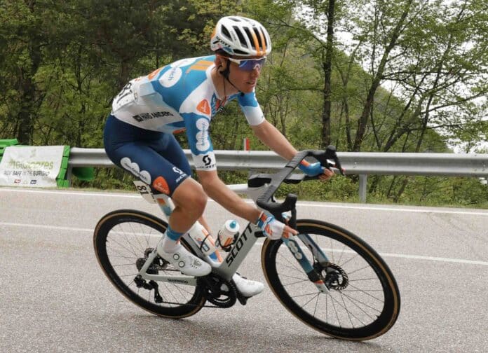 Giro 2024 Romain Bardet leader de la Team dsm firmenich PostNL