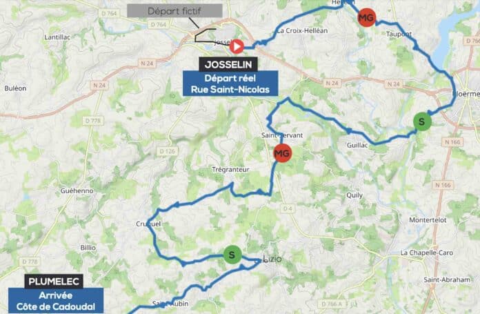 Grand Prix du Morbihan 2024 parcours détaillé