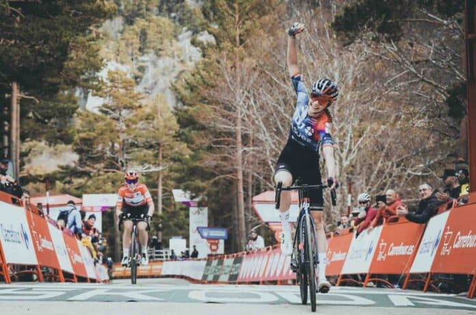 La Vuelta Femenina victoire française avec Evita Muzic