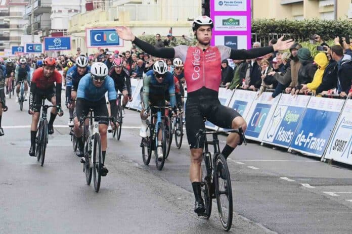 Milan Fretin remporte la 1ère étape des 4 Jours de Dunkerque