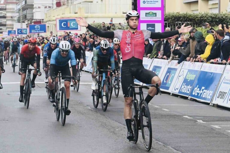 Milan Fretin remporte au sprint la 1ère étape des 4 Jours de Dunkerque