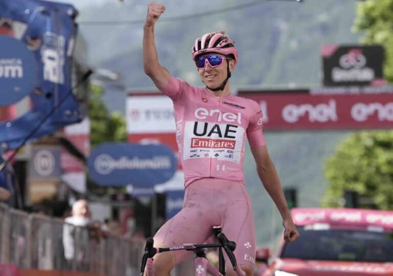 Tadej Pogacar remporte une sixième victoire d’étape sur le Tour d’Italie