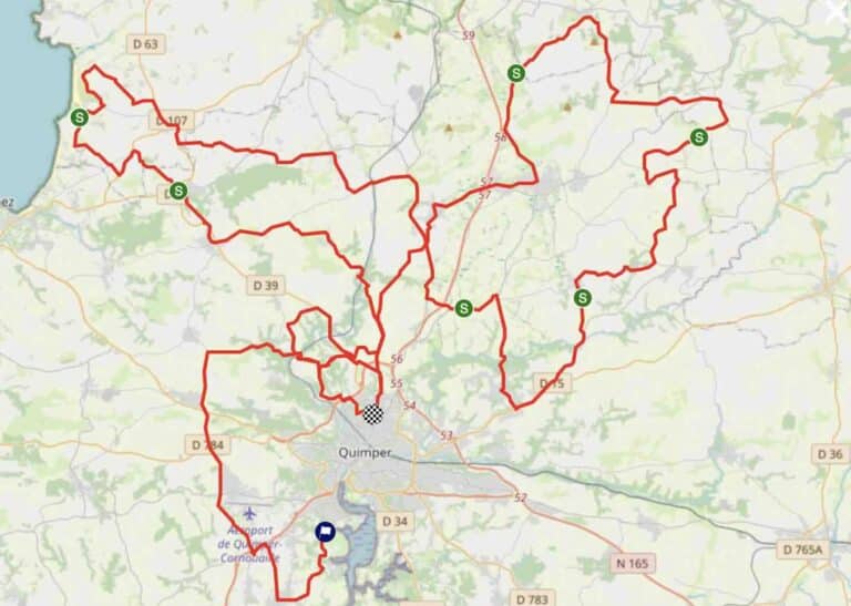 Tour du Finistère : Parcours détaillé