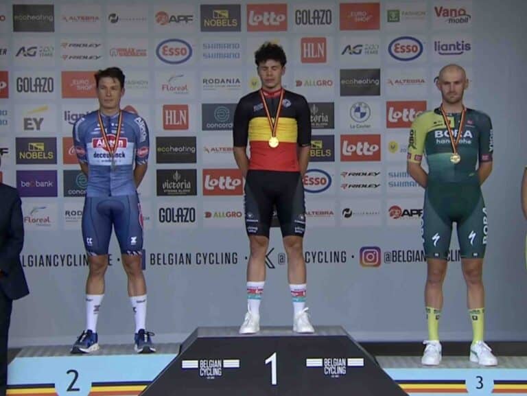 Arnaud De Lie, champion de Belgique sur route 2024