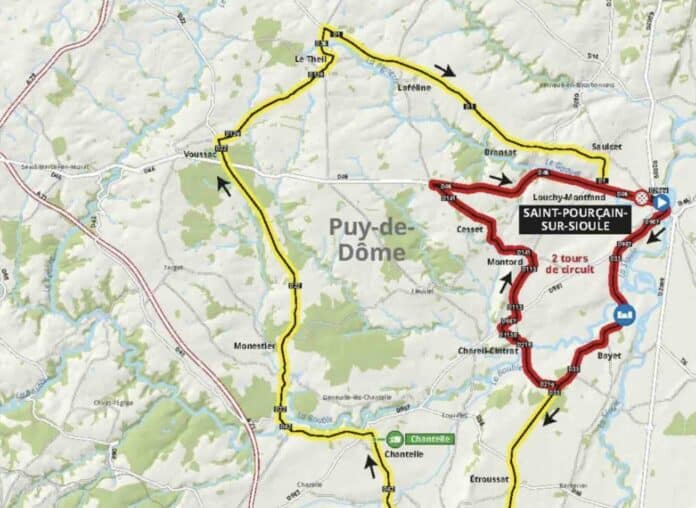 Criterium du Dauphiné 2024 étape 1 parcours profil détaillé et favoris