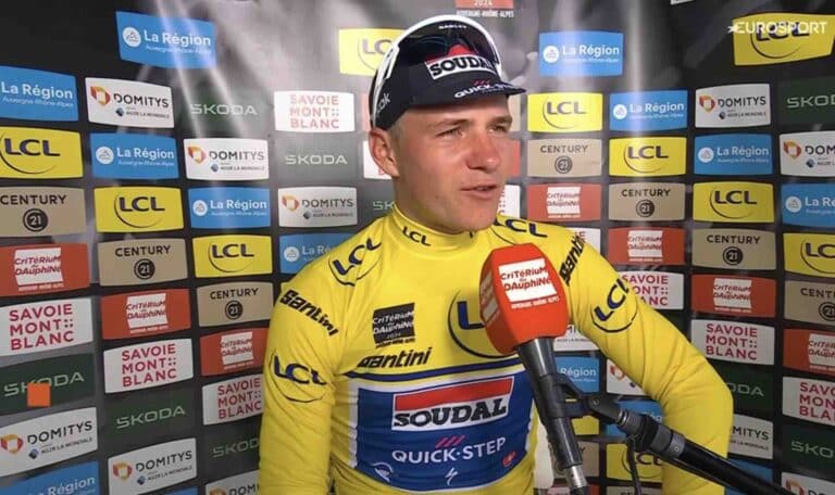 Critérium du Dauphiné – Remco Evenepoel : « J’étais mieux que prévu »