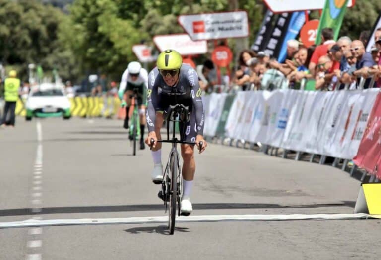 David de la Cruz, champion d’Espagne du contre la montre 2024