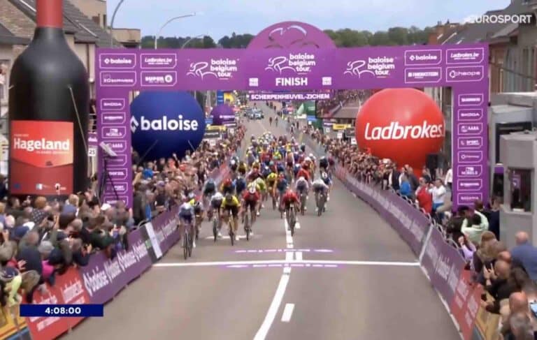 Jasper Philipsen s’impose au sprint sur la 3e étape du Tour de Belgique