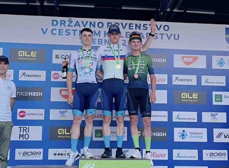 Matej Mohoric, champion de Slovénie du contre-la-montre 2024