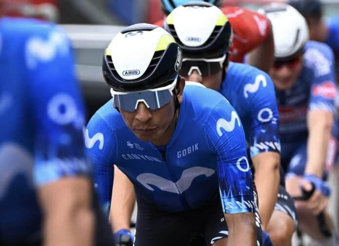 Nairo Quintana abandonne le Tour de Suisse sur chute