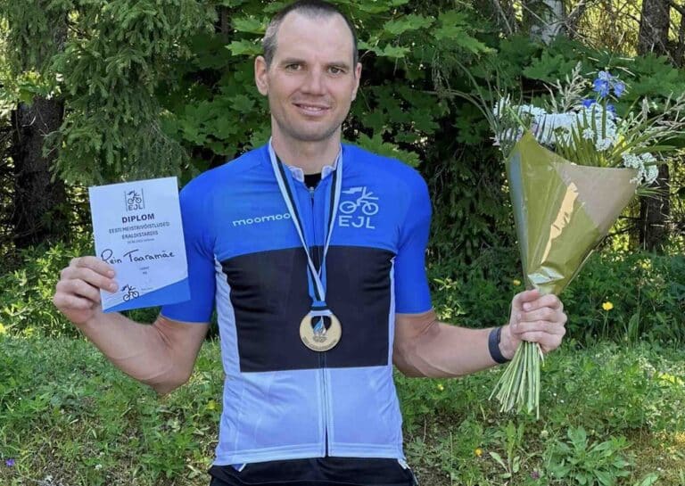 Rein Taaramäe conserve son titre de champion d’Estonie du chrono