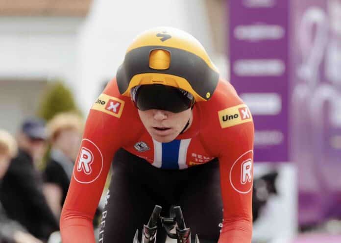 Tour de Belgique étape 1 Soren Waerenskjold remporte le chrono