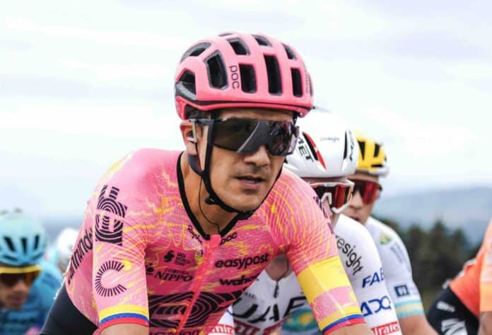 Tour de France 2024 Richard Carapaz leader EF Education EasyPost