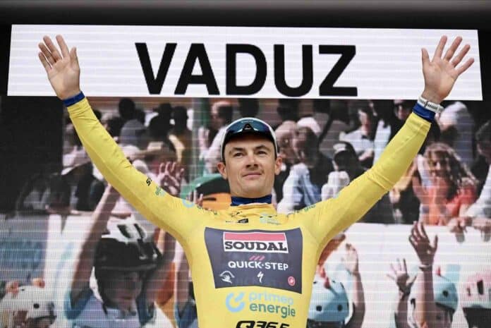 Tour de Suisse 2024 Yves Lampaert vainqueur du prologue