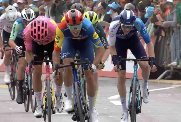 Tour de Suisse : Thibau Nys remporte l’étape de Rüschlikon