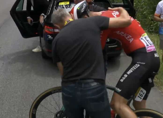 Amaury Capiot abandonne dès les premiers kilomètres de la 14e étape du Tour de France