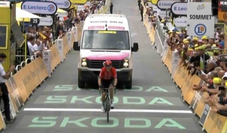 Arnaud Démare (Arkéa – B&B Hotels), hors délais, abandonne le Tour de France