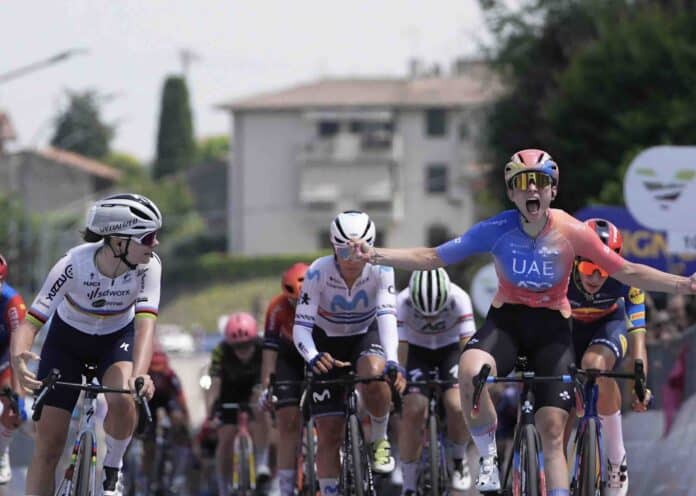 Chiara Consonni remporte la 2e étape du Tour d'Italie Femmes