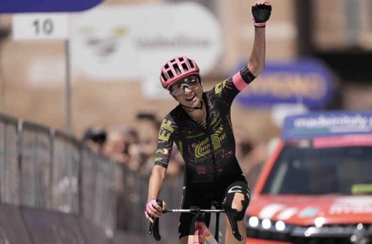 Clara Emond s’adjuge la 4e étape du Tour d’Italie Femmes