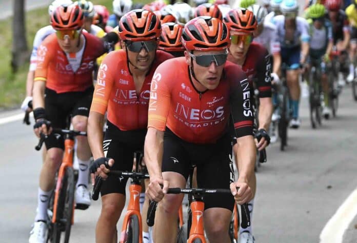 Czech Tour 2024 INEOS Grenadiers avec 6 coureurs au départ de Prostejov