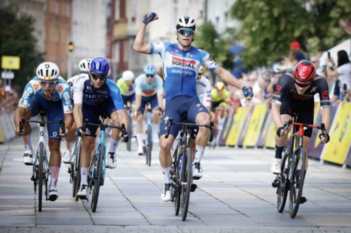 Czech Tour 2024 victoire d'étape et premier maillot de leader pour Luke Lamperti