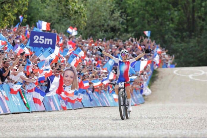 jo paris 2024 pauline ferrand prevot championne olympique en cross country