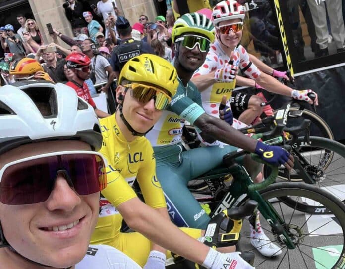 Les classements annexes des maillots distinctifs au départ de la 2e semaine du Tour de France